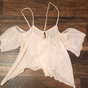 Jen's pirate Booty off the shoulder top